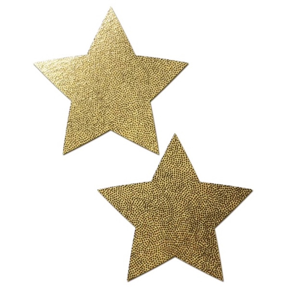 Liquid Gold Star Nipple Pasties